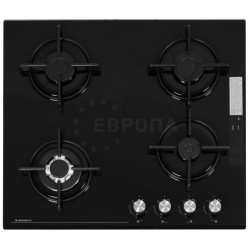 DELVENTO Варочная панель газовая V60N41S111 60см (8683770120189) черн стекло