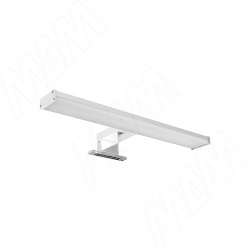 BATH Светодиодный светильник для верхней подсветки, хром, 220V, IP44, 350 мм, нейтральный белый 4000K, 6W (BA220-350-NW6)
