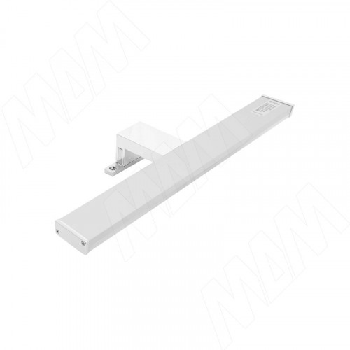 BATH Светодиодный светильник для верхней подсветки, хром, 220V, IP44, 350 мм, нейтральный белый 4000K, 6W (BA220-350-NW6)