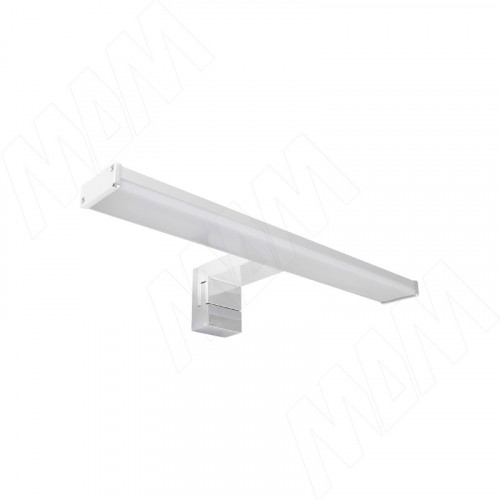 BATH Светодиодный светильник для верхней подсветки, хром, 220V, IP44, 350 мм, нейтральный белый 4000K, 6W (BA220-350-NW6)