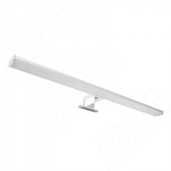 BATH Светодиодный светильник для верхней подсветки, хром, 220V, IP44, 600 мм, нейтральный белый 4000K, 12W (BA220-600-NW12)