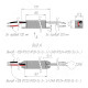 SLIM Блок питания AC-230/DC-12V, сверхтонкий, IP20, 18W (PS12-IP20-SL-S-18W)