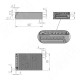 STANDART Блок питания AC-230/DC-24V, IP20, 100W (PS24-IP20-ST-100W)